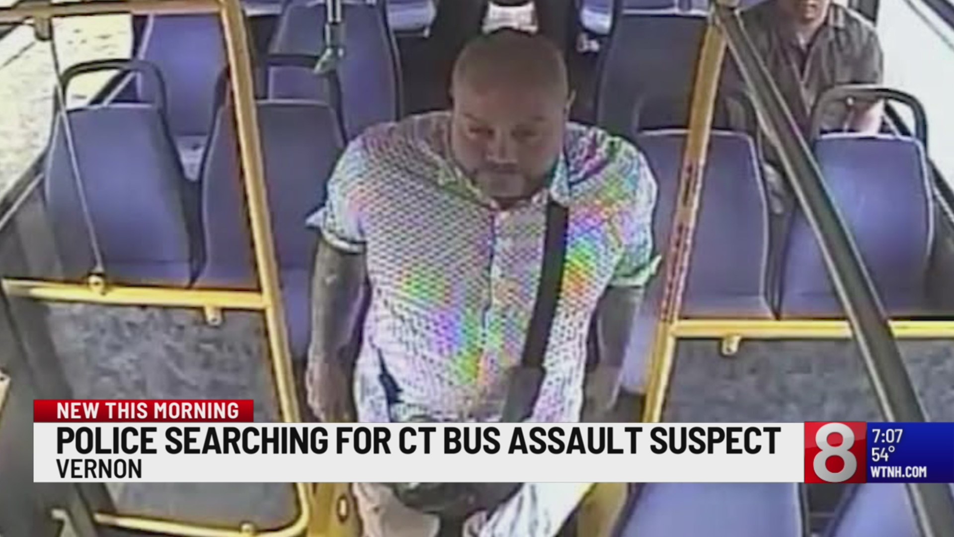 Vernon police search for bus attacker suspect – WTNH.com
