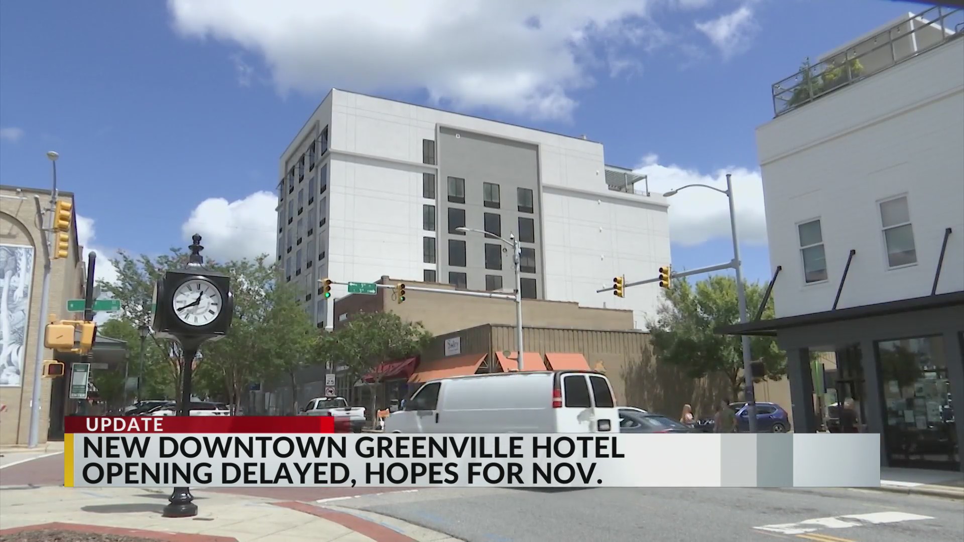 Downtown Greenville hotel set to be completed later than anticipated – WNCT