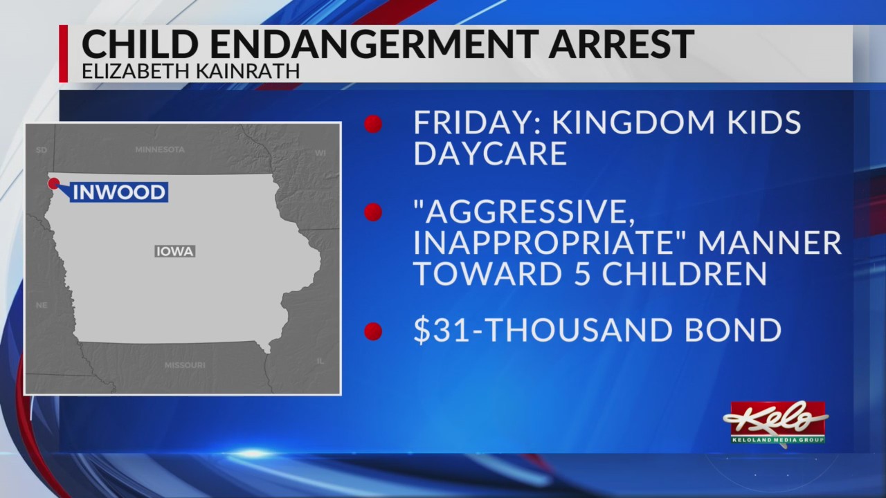 Woman charged with felony child endangerment – KELOLAND.com