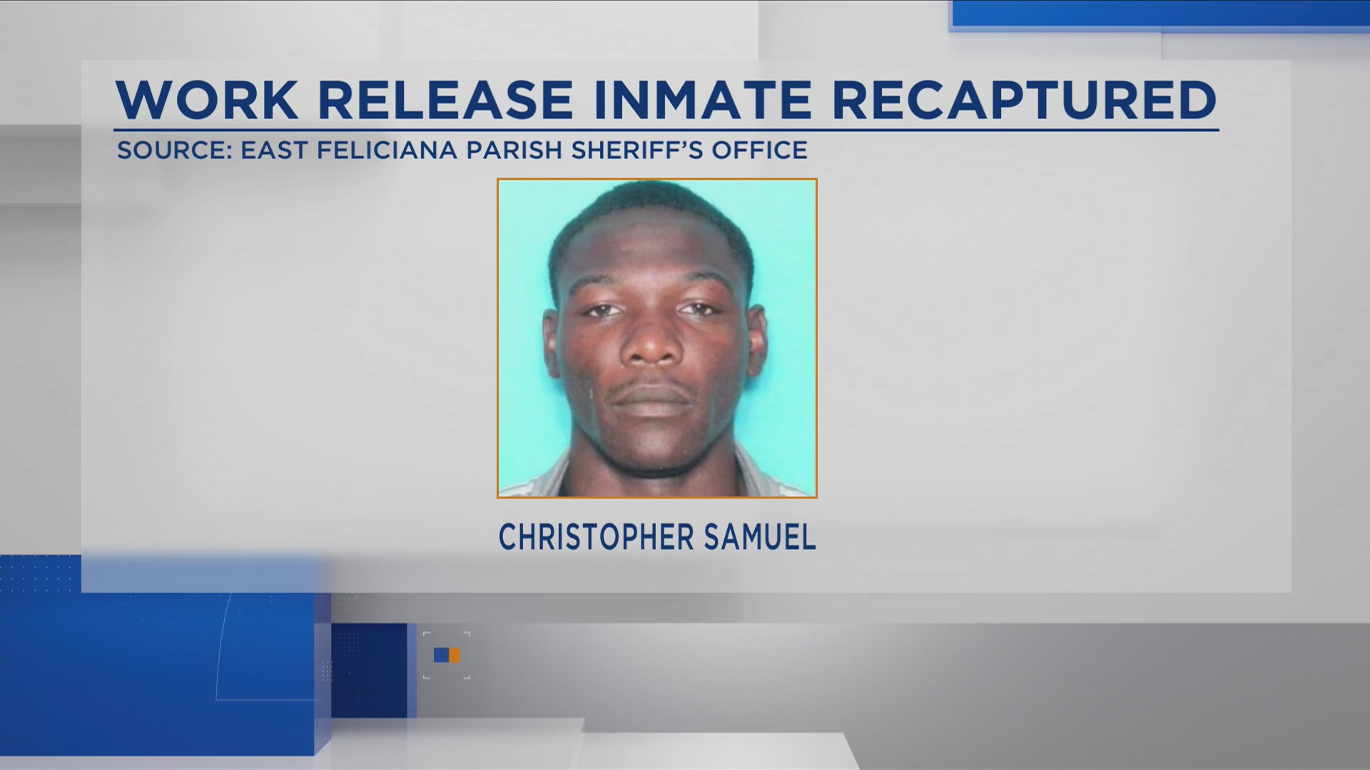 Work release inmate is back behind bars after walking off the job in ...