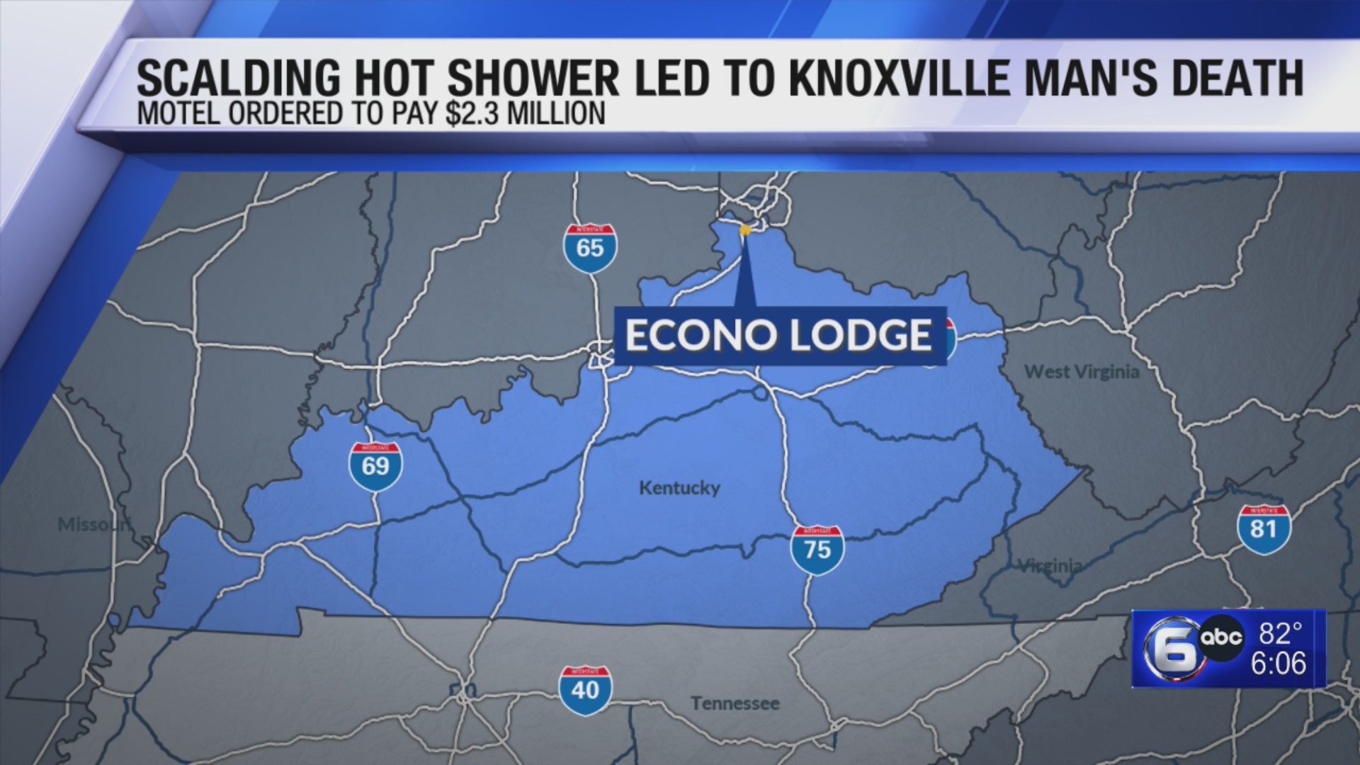 Scalding hot shower led to Knoxville man’s death WATE 6 On Your Side