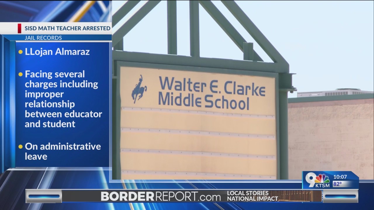 Docs: SISD math teacher faces child sex abuse charges – KTSM 9 News