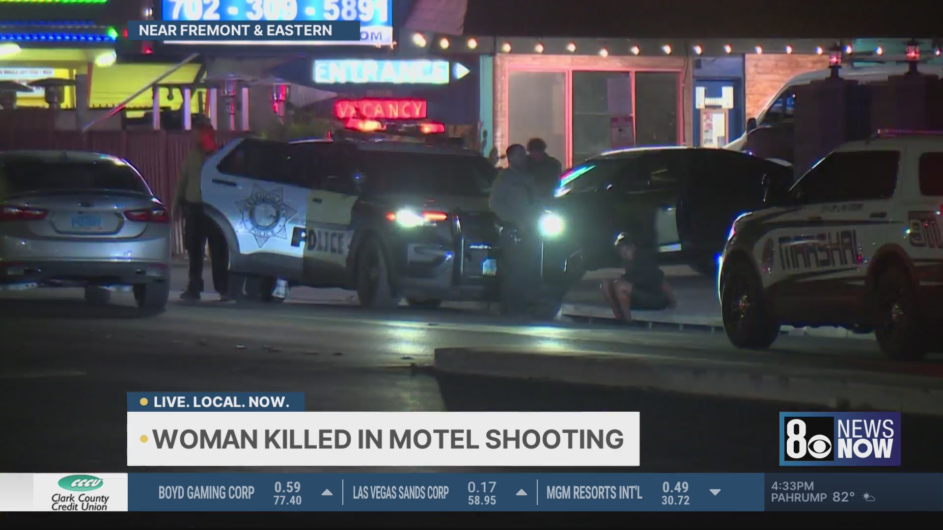 Woman killed in Downtown Las Vegas shooting, police say – KLAS