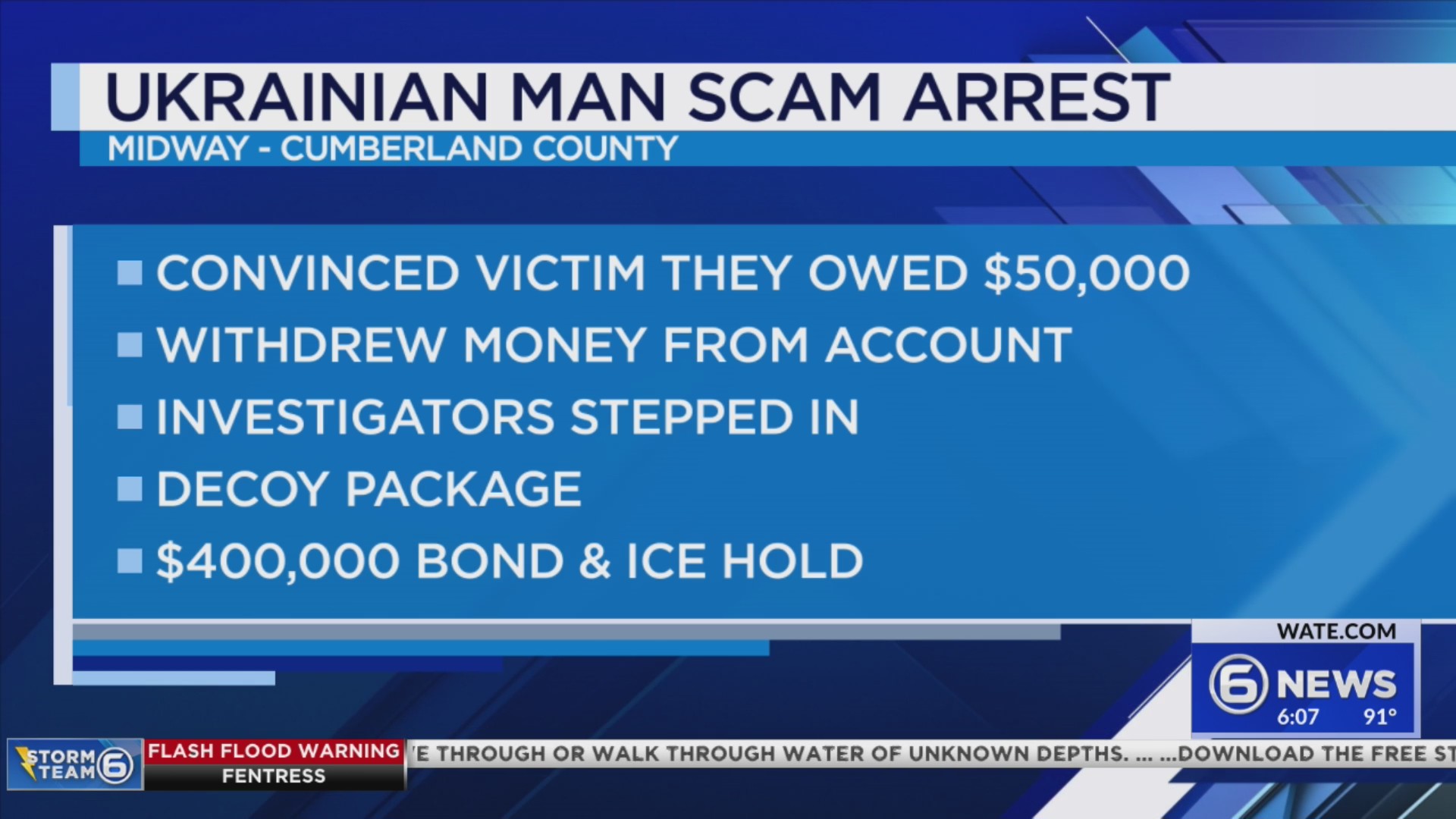 Man accused of trying to scam elderly victim out of $50,000 – WATE 6 On ...