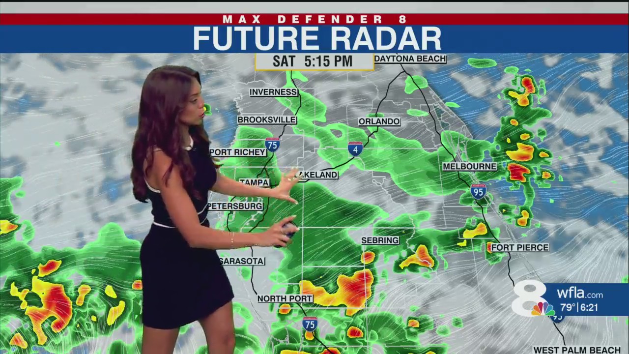 Early rain & storms continues Saturday in Tampa Bay – WFLA