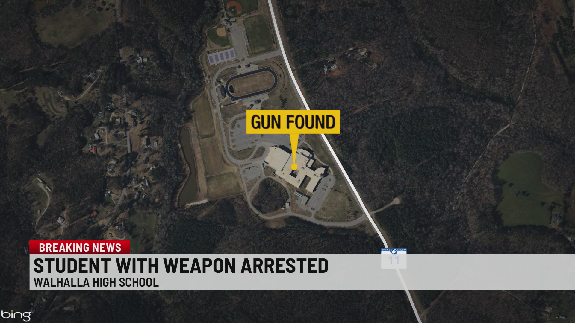 Student arrested for bringing gun to Upstate high school – WSPA 7NEWS