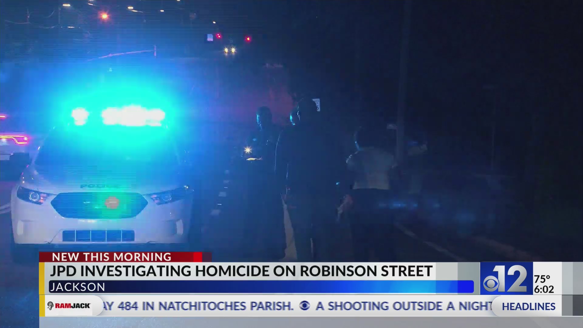 Jackson police investigate homicide on Robinson Street – WJTV