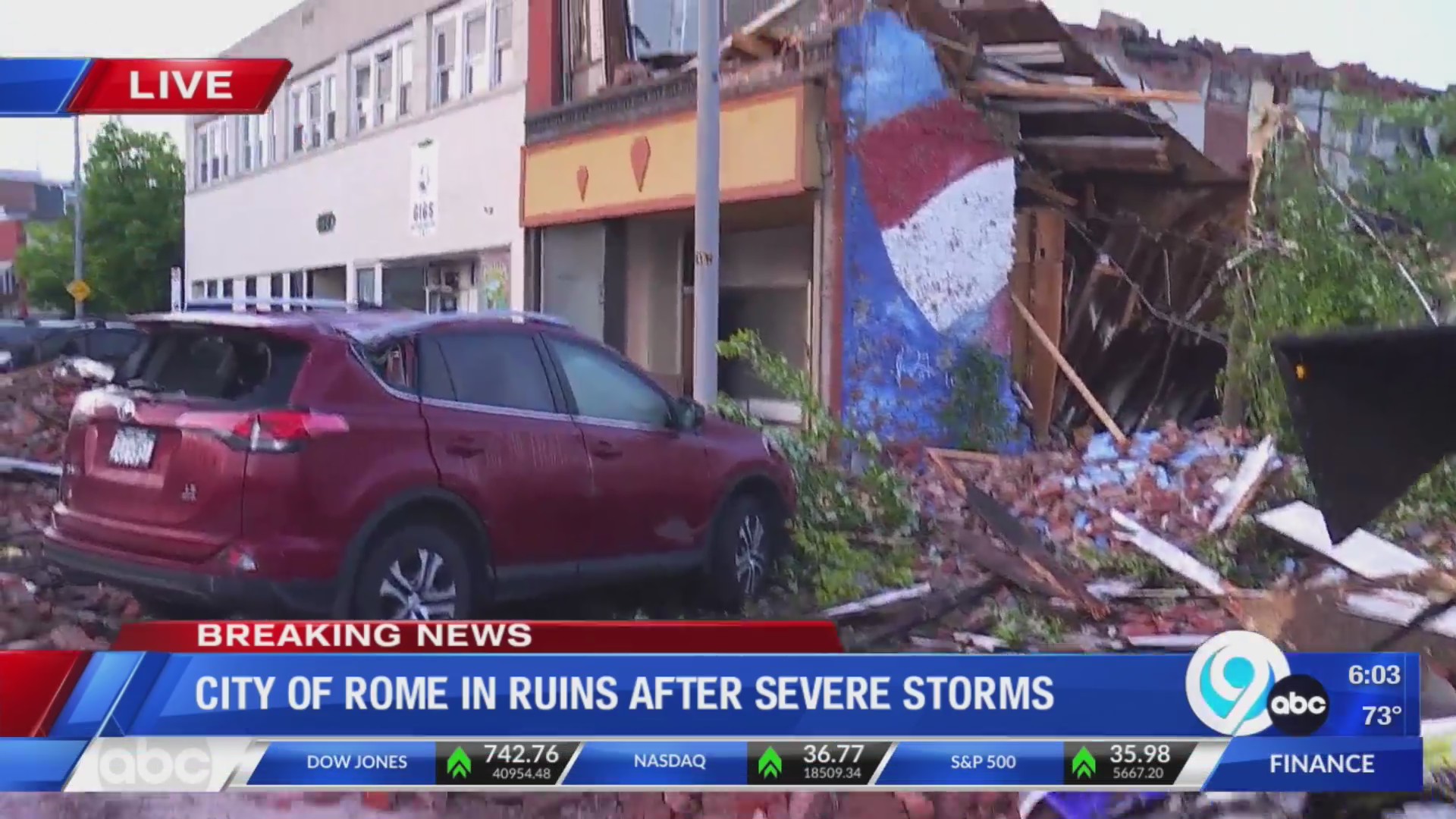 City of Rome in Ruins after Severe Storms: 7-17-24 – WSYR