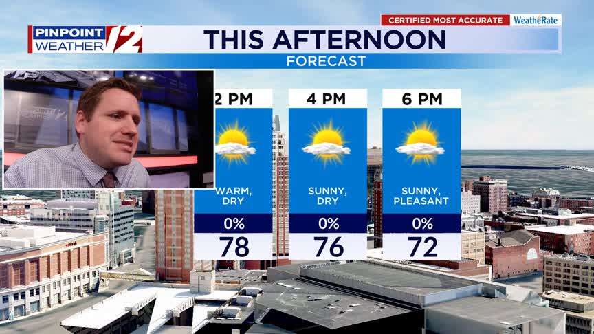 WPRI 12 Weather Now 9/11/25: Sunny, Nice, Dry Today; Bit Cooler Friday ...