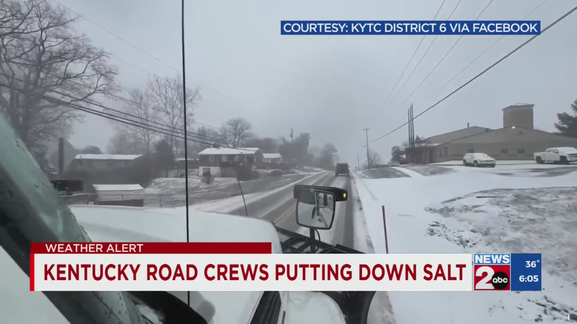 Monitoring road conditions as temperatures drop – WKRN News 2