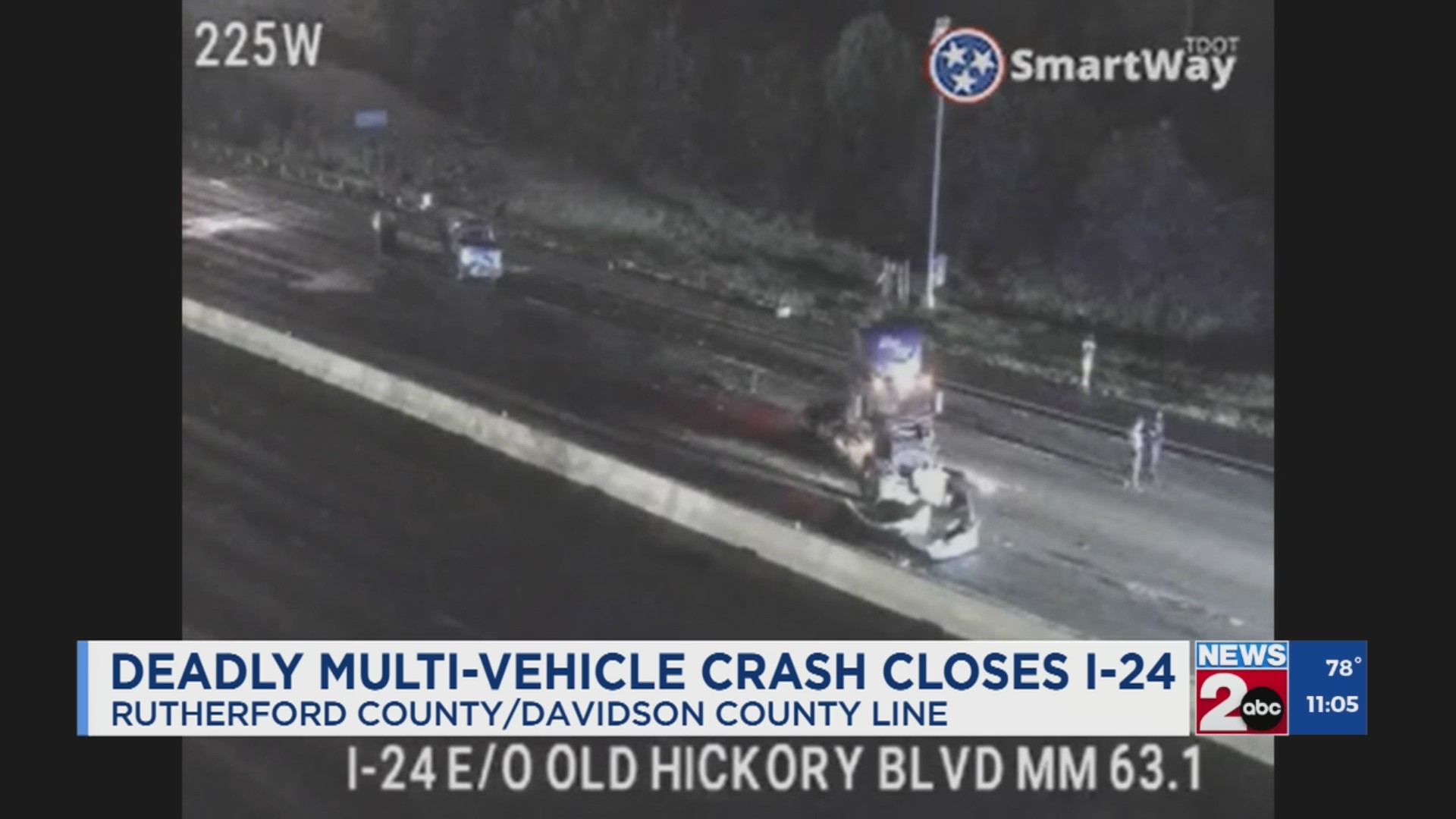 I-24 reopens after deadly crash in La Vergne – WKRN News 2