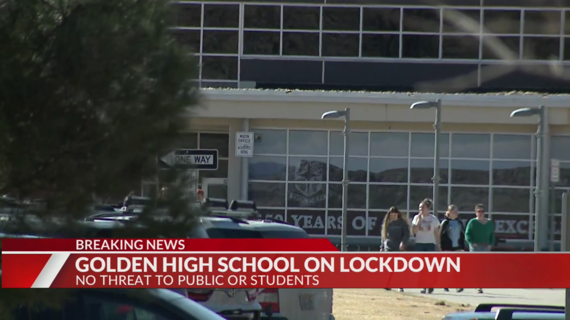 Golden High School locked down after reports of student with gun ...