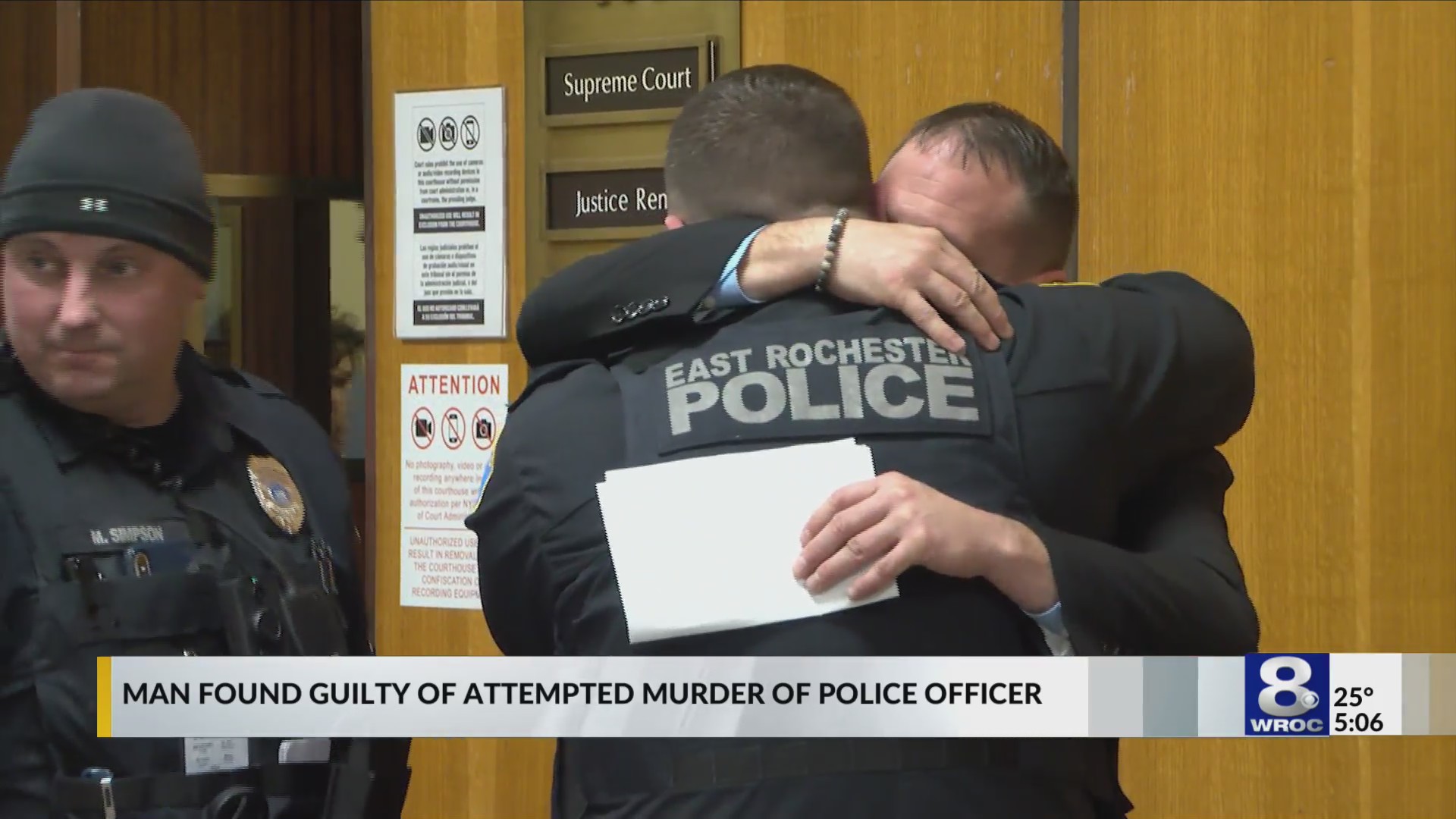 Man found guilty of attempting to kill East Rochester Officer sentenced ...