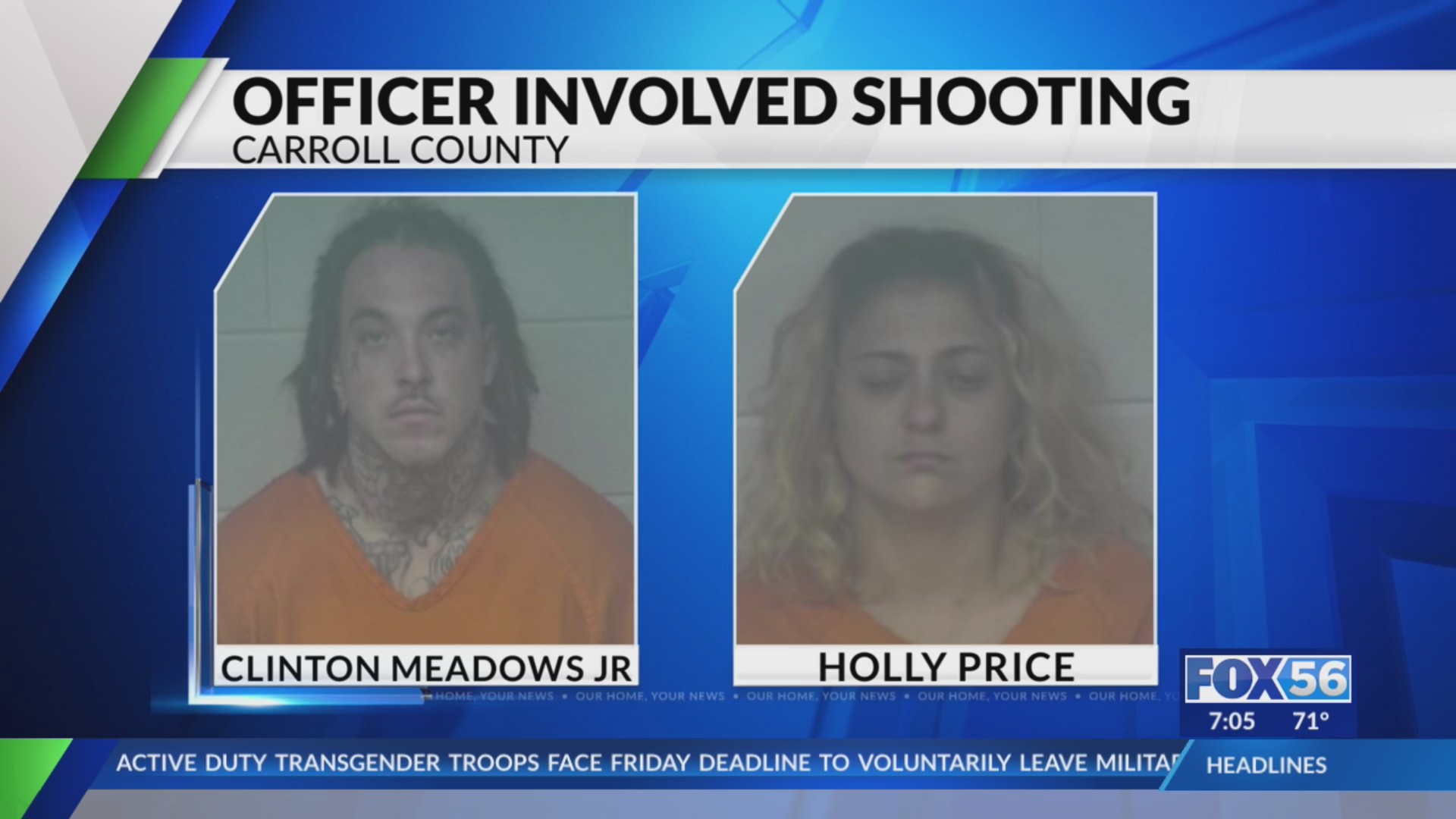 Investigation started after deputy fires at vehicle in Carroll County ...