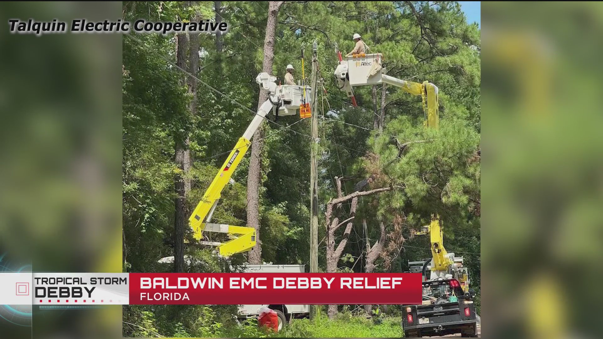 Baldwin EMC crews return home after two days of repairing storm damage ...
