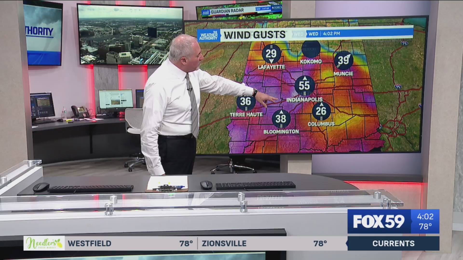 Severe weather moves into Indiana – Fox 59