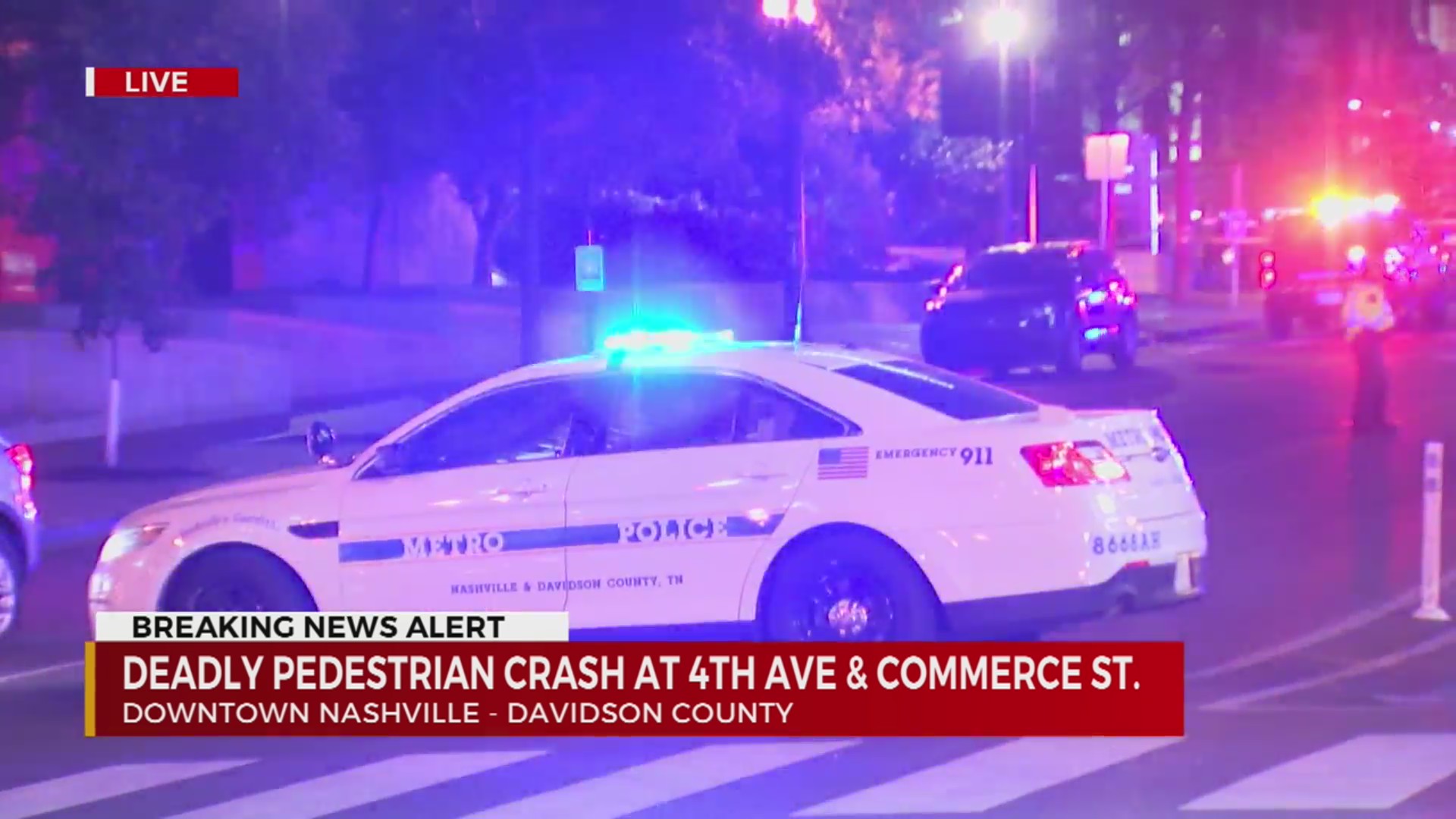 1 dead, 3 hurt after pedestrian crash in downtown Nashville – WKRN News 2