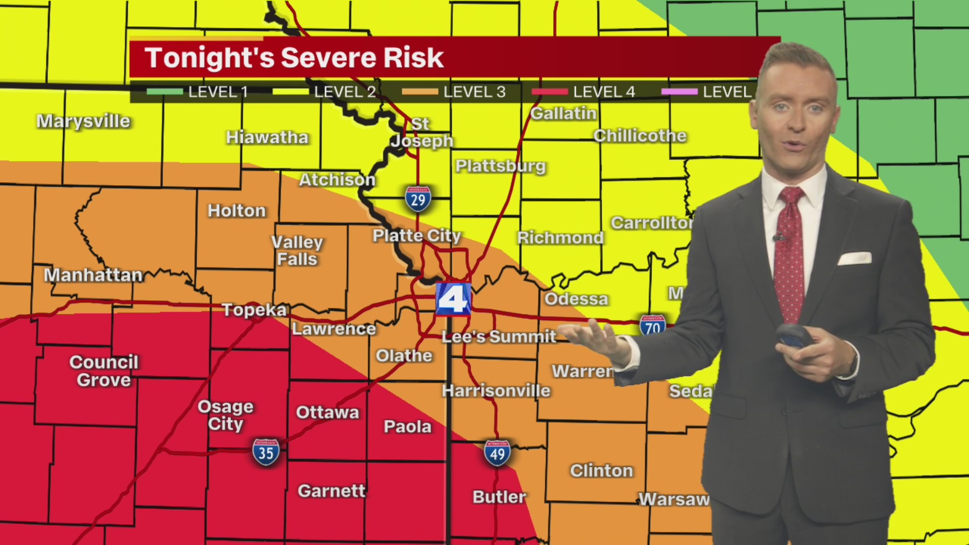Saturday morning forecast FOX 4 Kansas City WDAFTV News, Weather