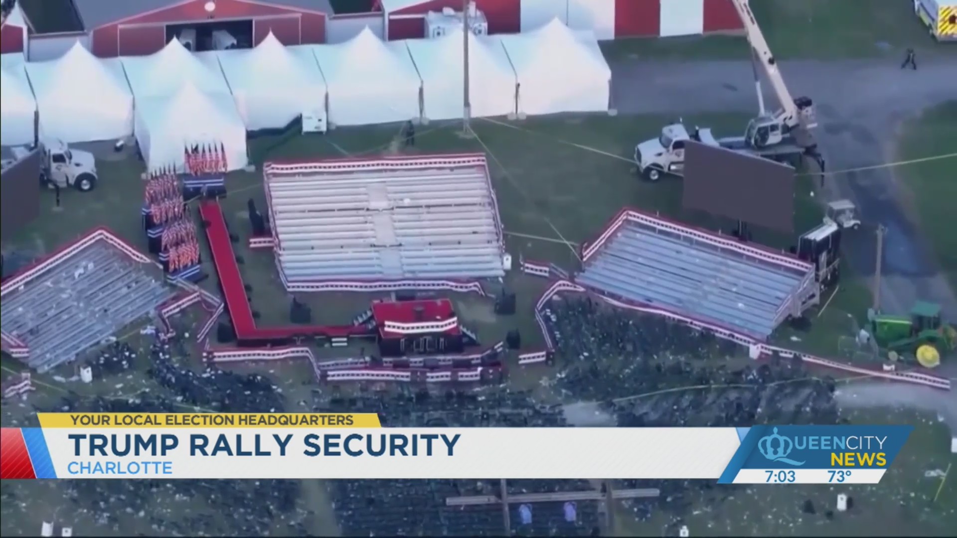 Heightened focus on Trump rally security after shooting – WSPA 7NEWS