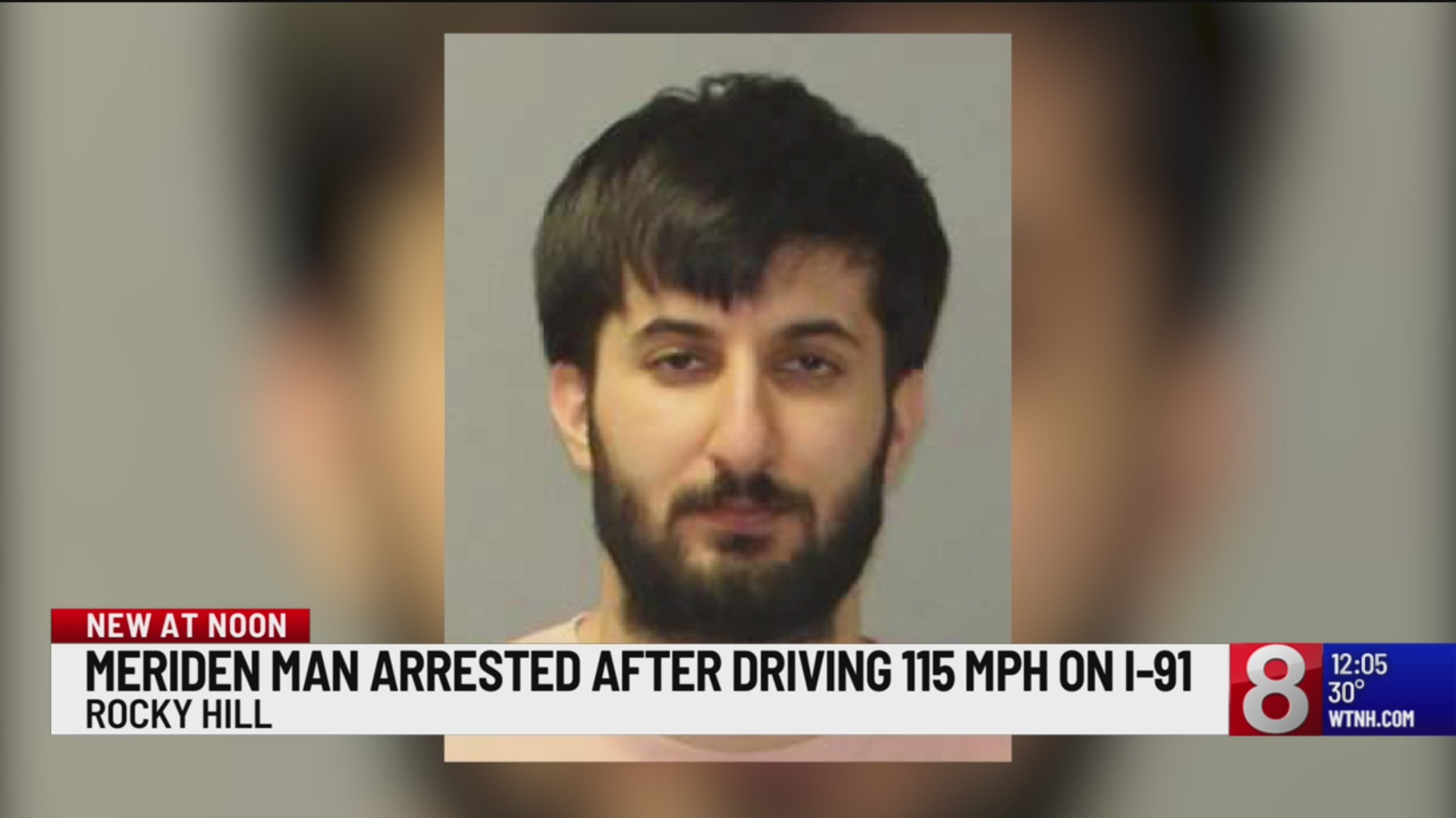 Meriden man charged with driving 115 mph on I-91 – WTNH.com