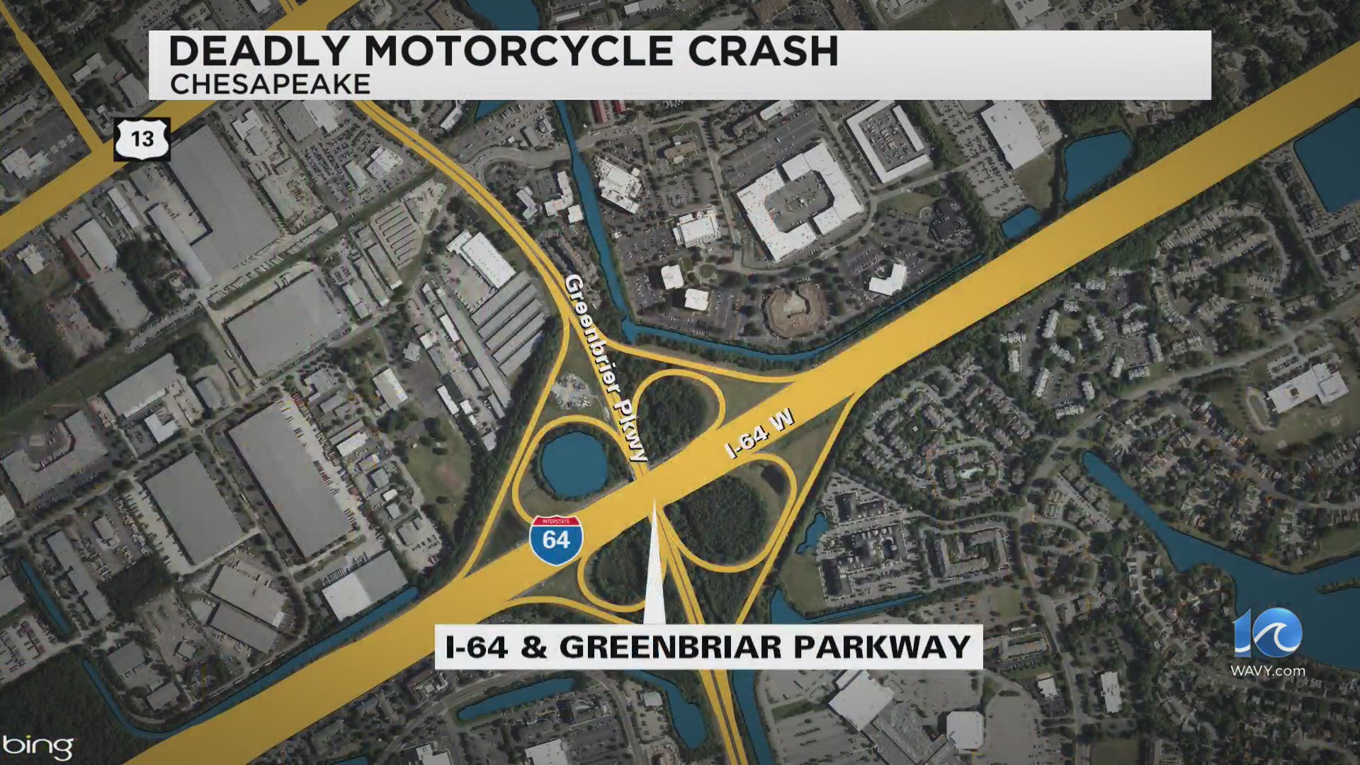 Man dies in Chesapeake motorcycle crash – WAVY.com