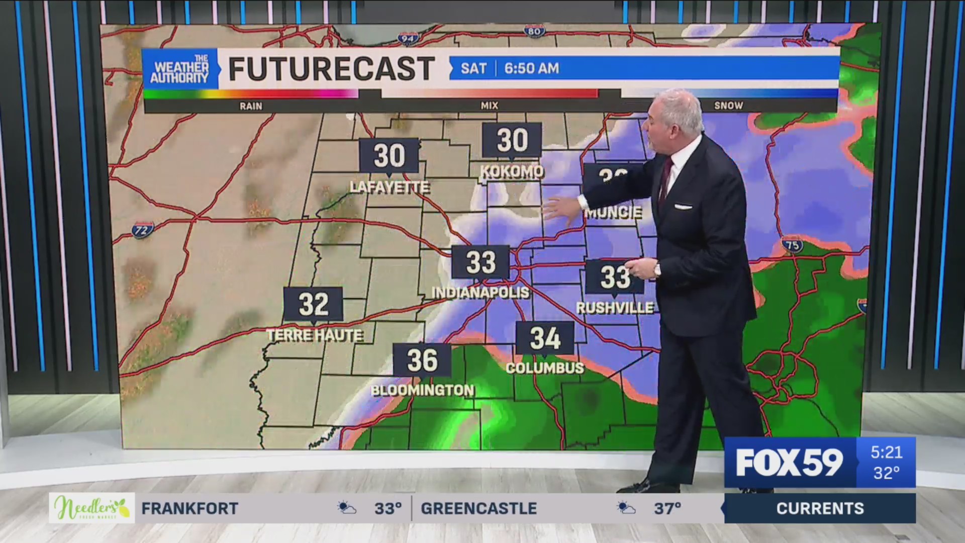 Work week ends with a warm up; bitter cold reloads this weekend – Fox 59