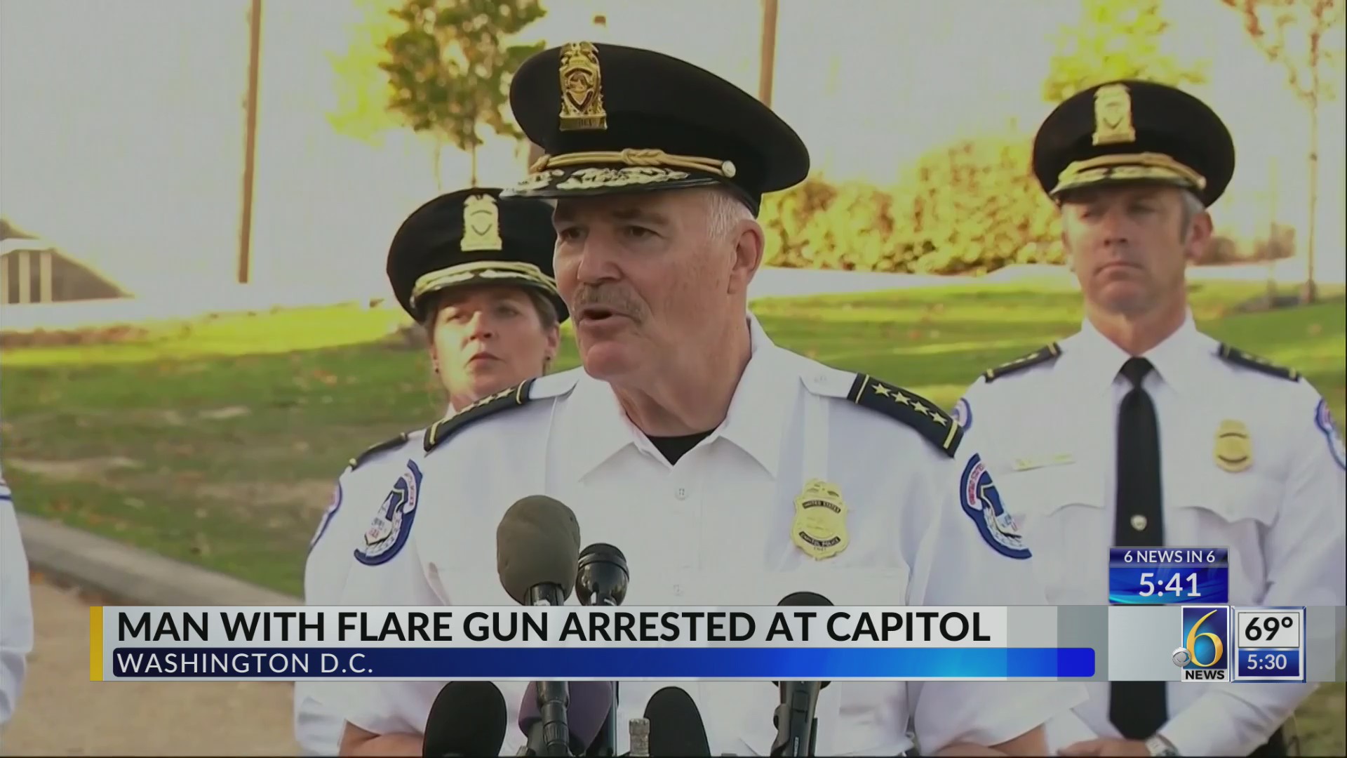 Michigan man with torch, flare gun, and ‘manifesto’ arrested at the U.S ...