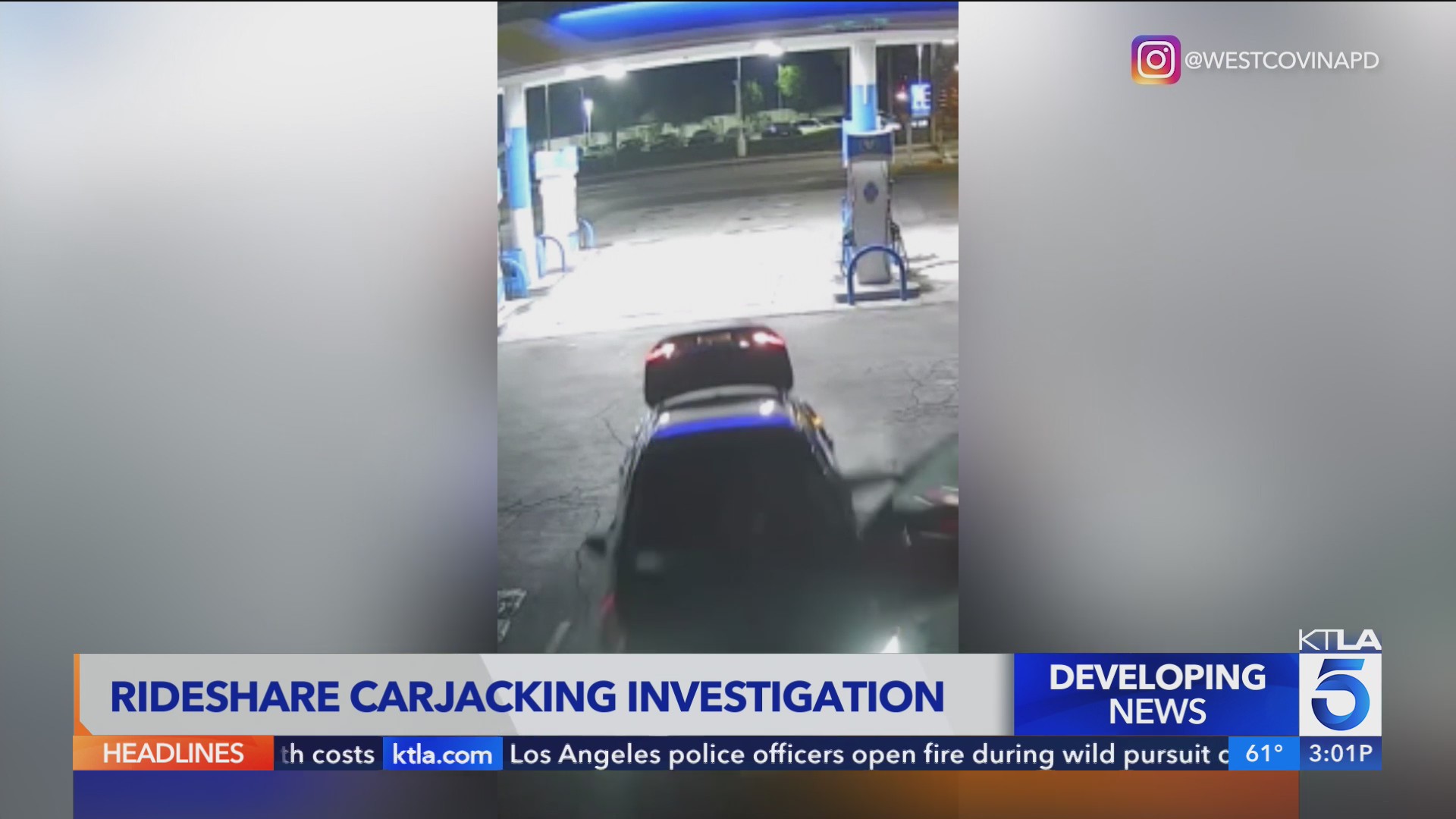Rideshare driver battles suspect in dramatic carjacking caught on video ...