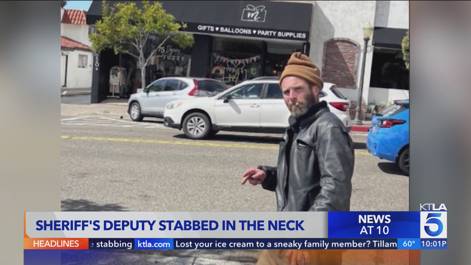 Sheriff’s deputy in Orange County stabbed in neck – KTLA