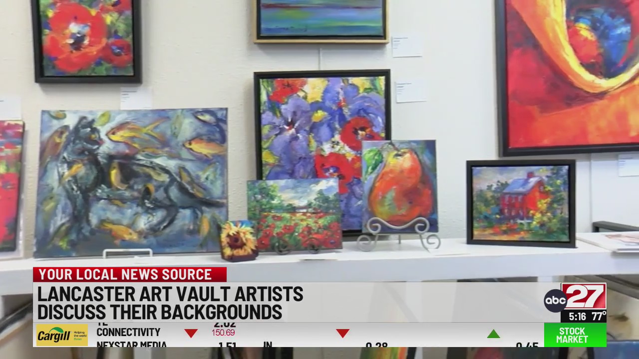 Lancaster Art Vault artists discuss their backgrounds ABC27