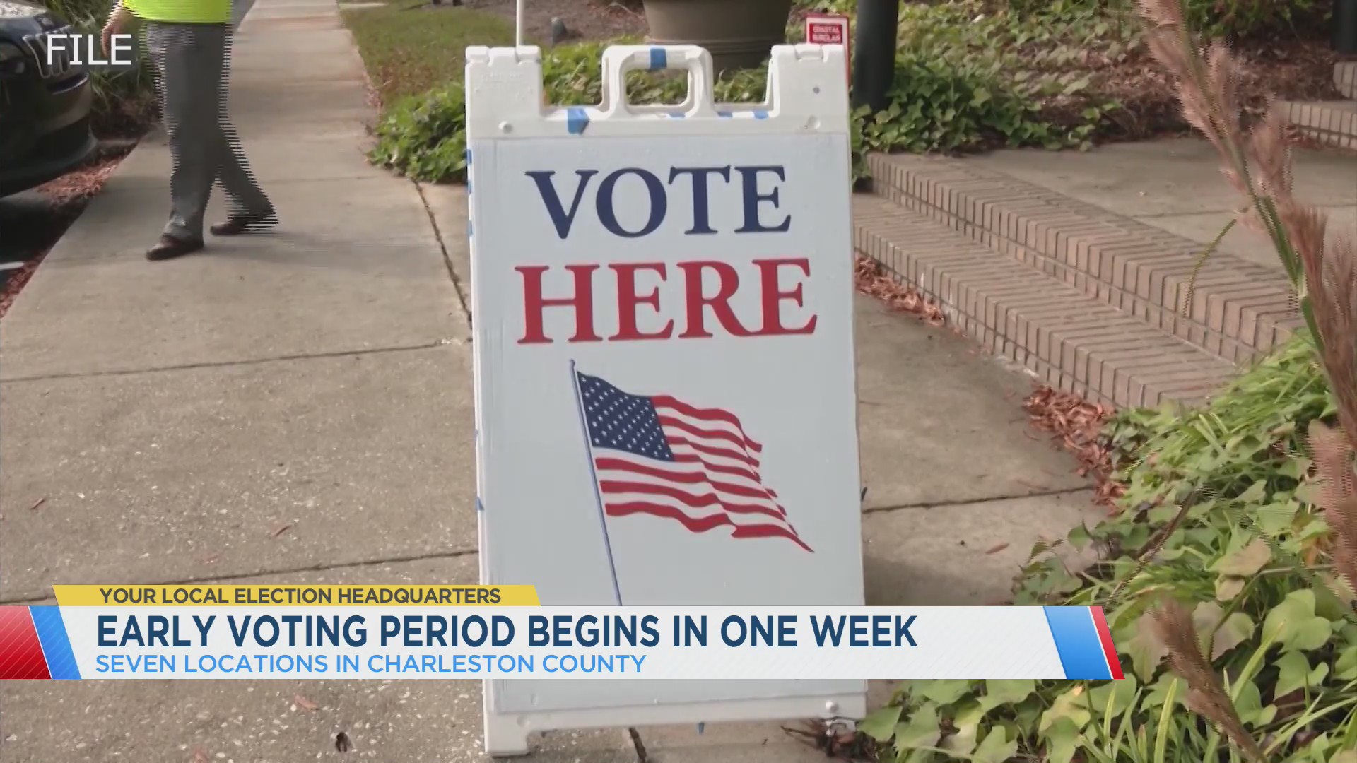 Charleston County Elections official talks early voting one week out ...
