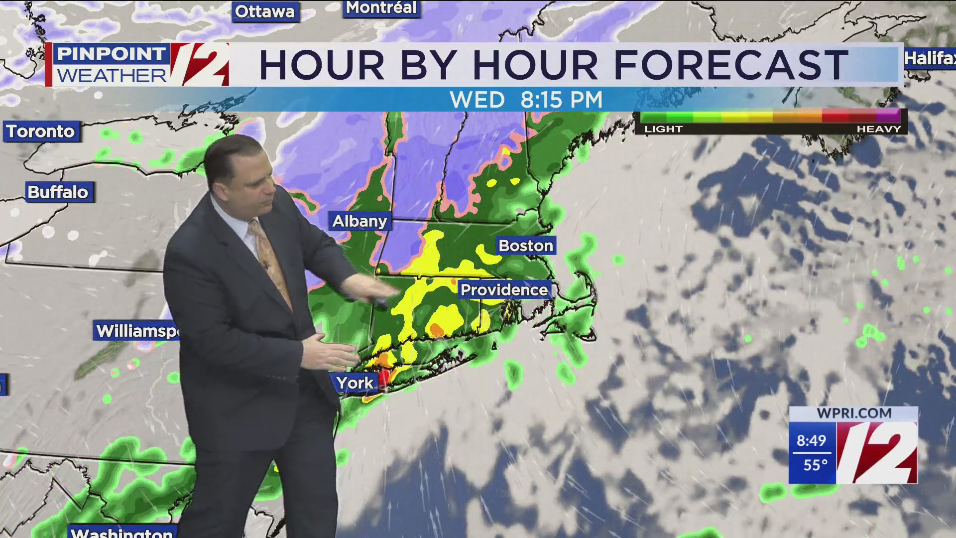WPRI 12 Weather Forecast for 12/17/24: Sun returns today; more rain ...