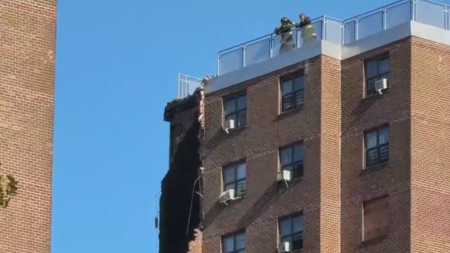 Dozens displaced after Bronx building partially collapses – PIX11