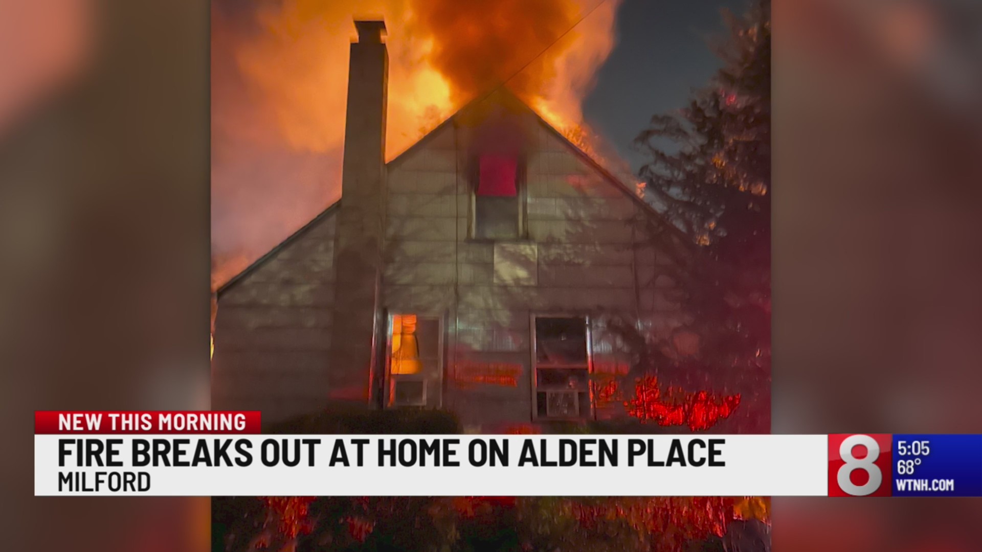 Fire breaks out at Milford home – WTNH.com
