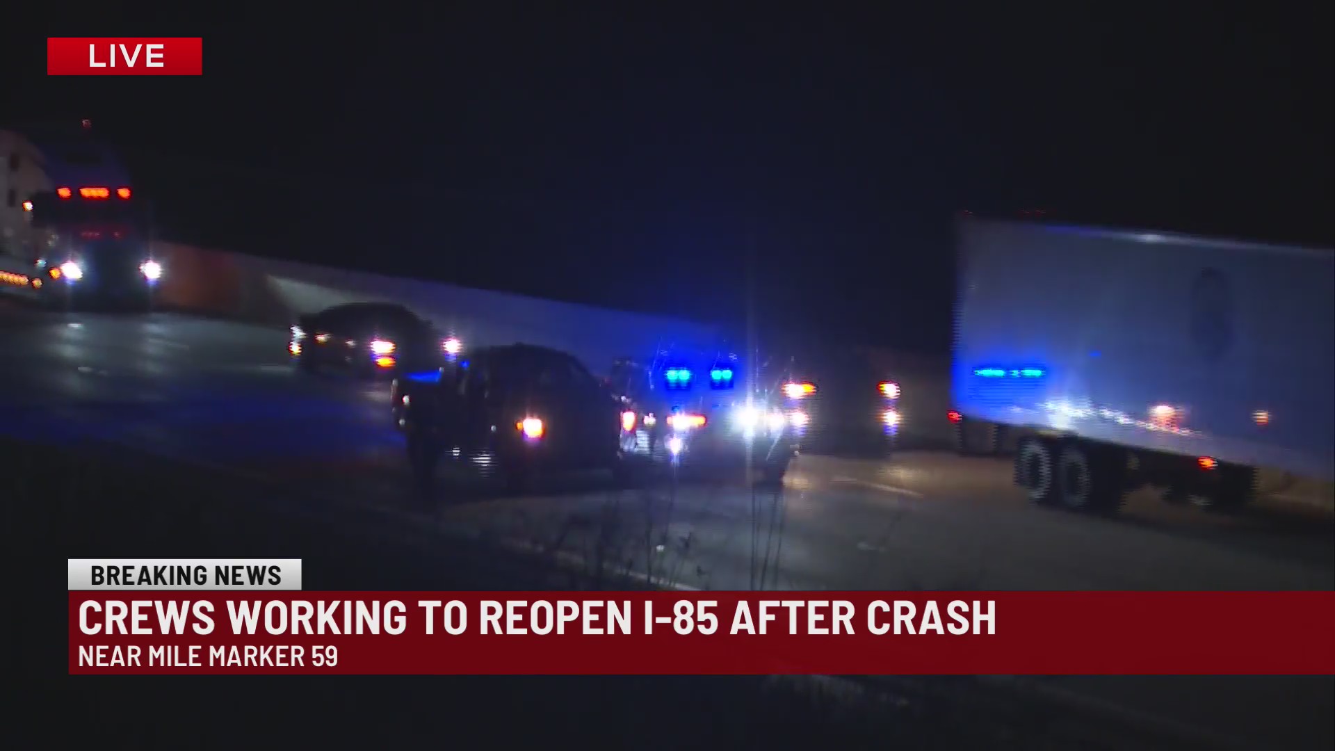 Fatal crash blocks all lanes in Spartanburg Co. – WSPA 7NEWS