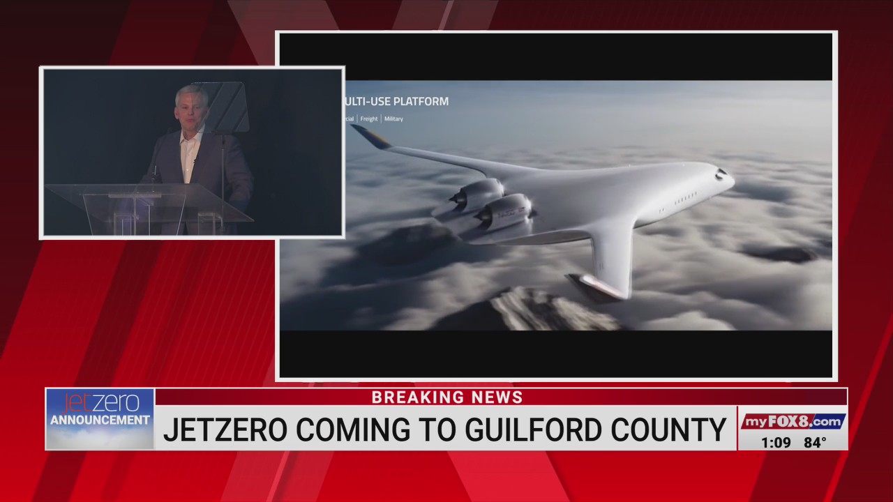 JetZero announces flagship manufacturing facility at PTI in Greensboro ...