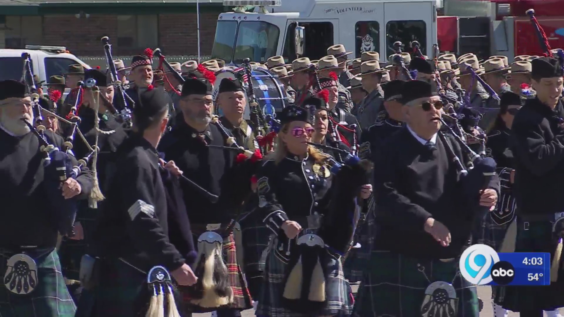 Lt. Hoosock’s funeral, bagpipers brought in to play, and more – WWTI