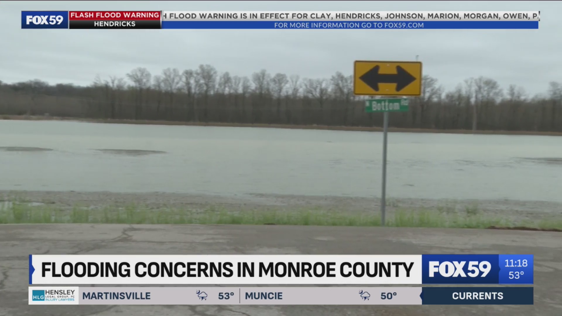 Monroe County faces flooding concerns following storms – Fox 59