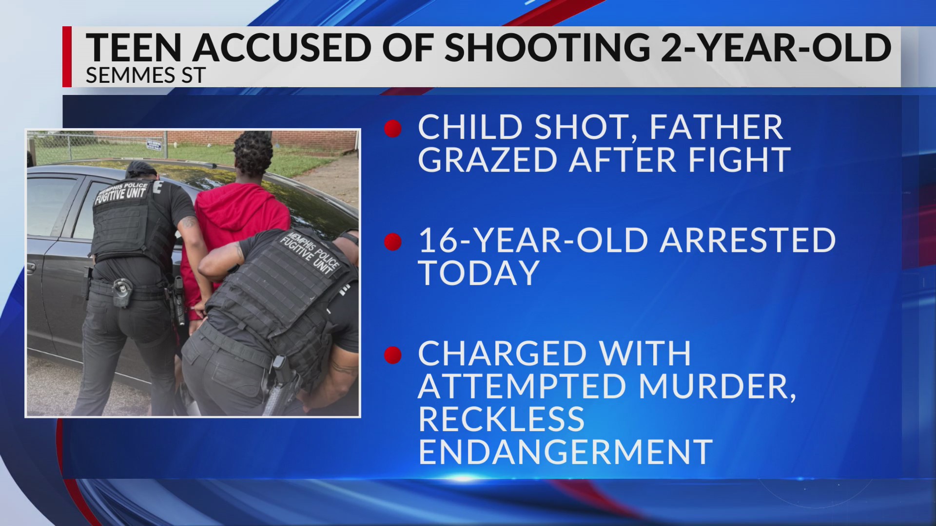 Teen charged with attempted murder after child injured in shooting ...