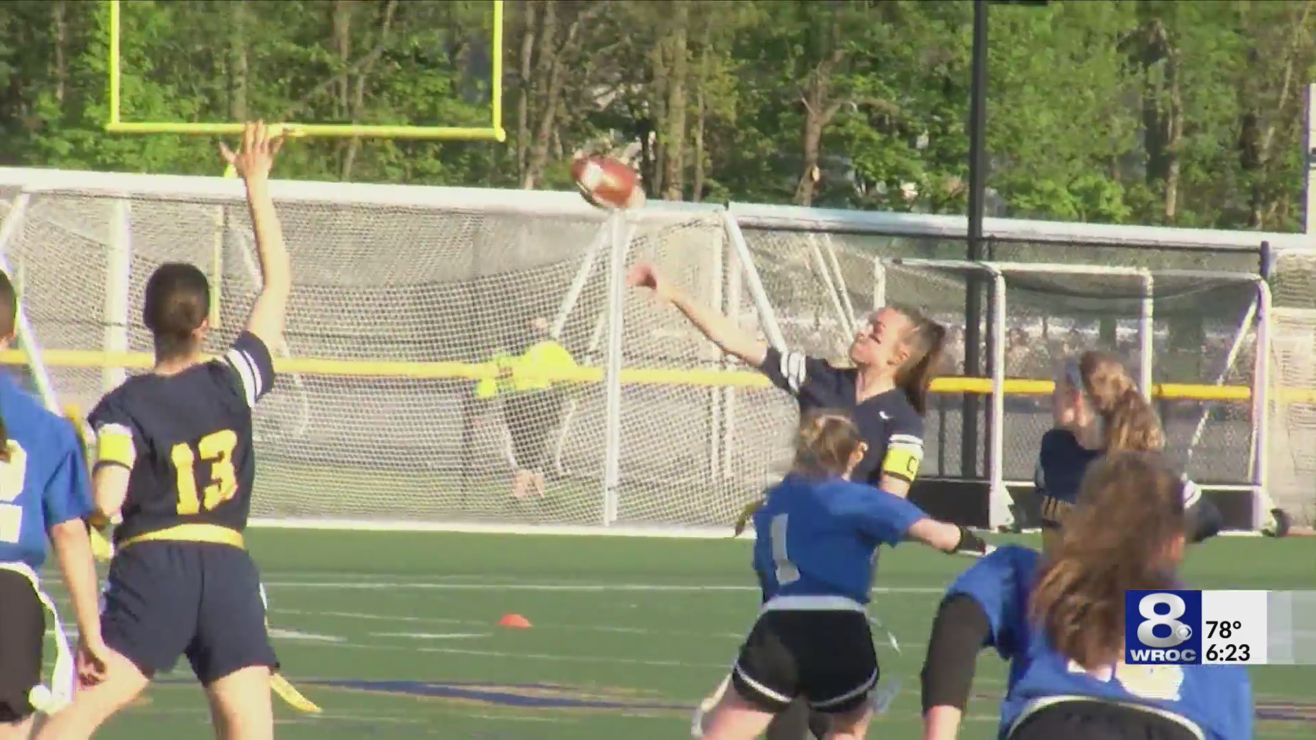 Exploding Flags Euros Football Flag football exploding in Section Five – RochesterFirst