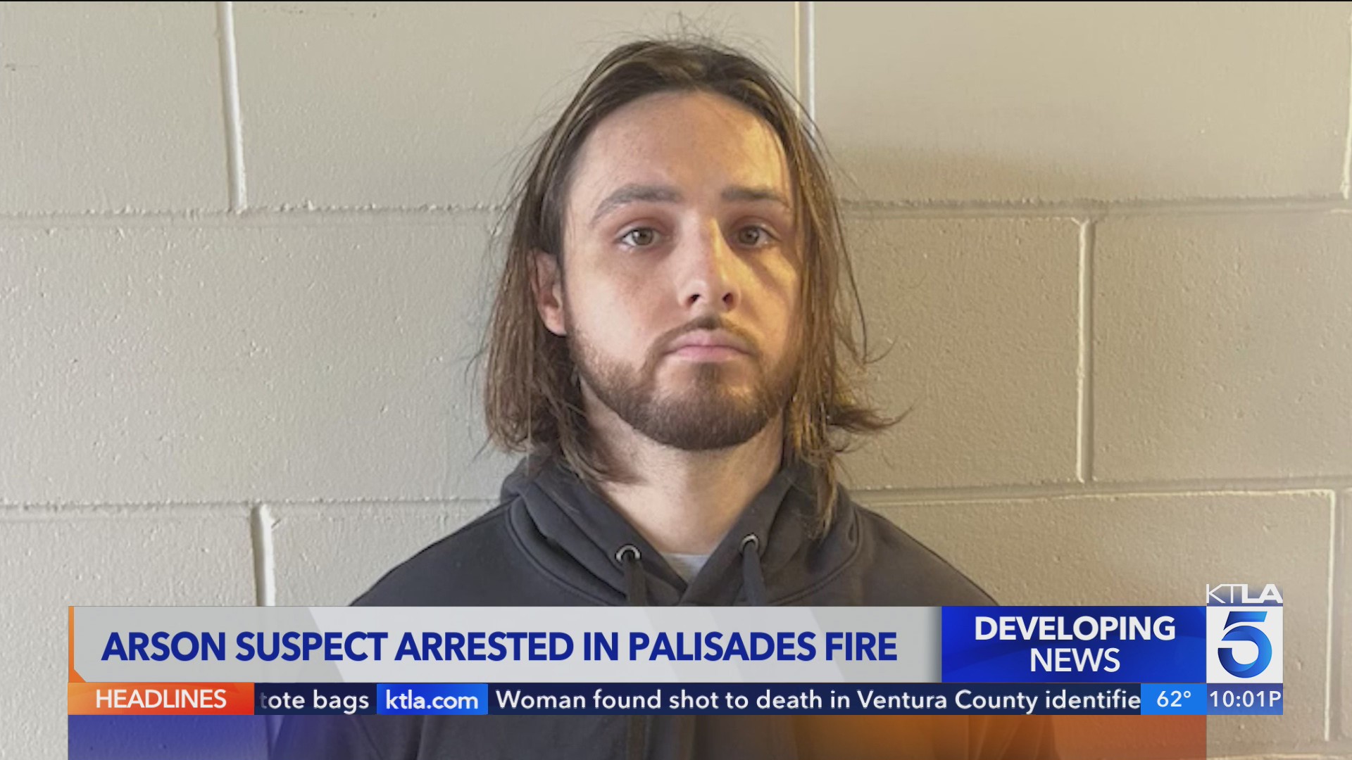 Arson suspect arrested in connection with Palisades Fire – KTLA