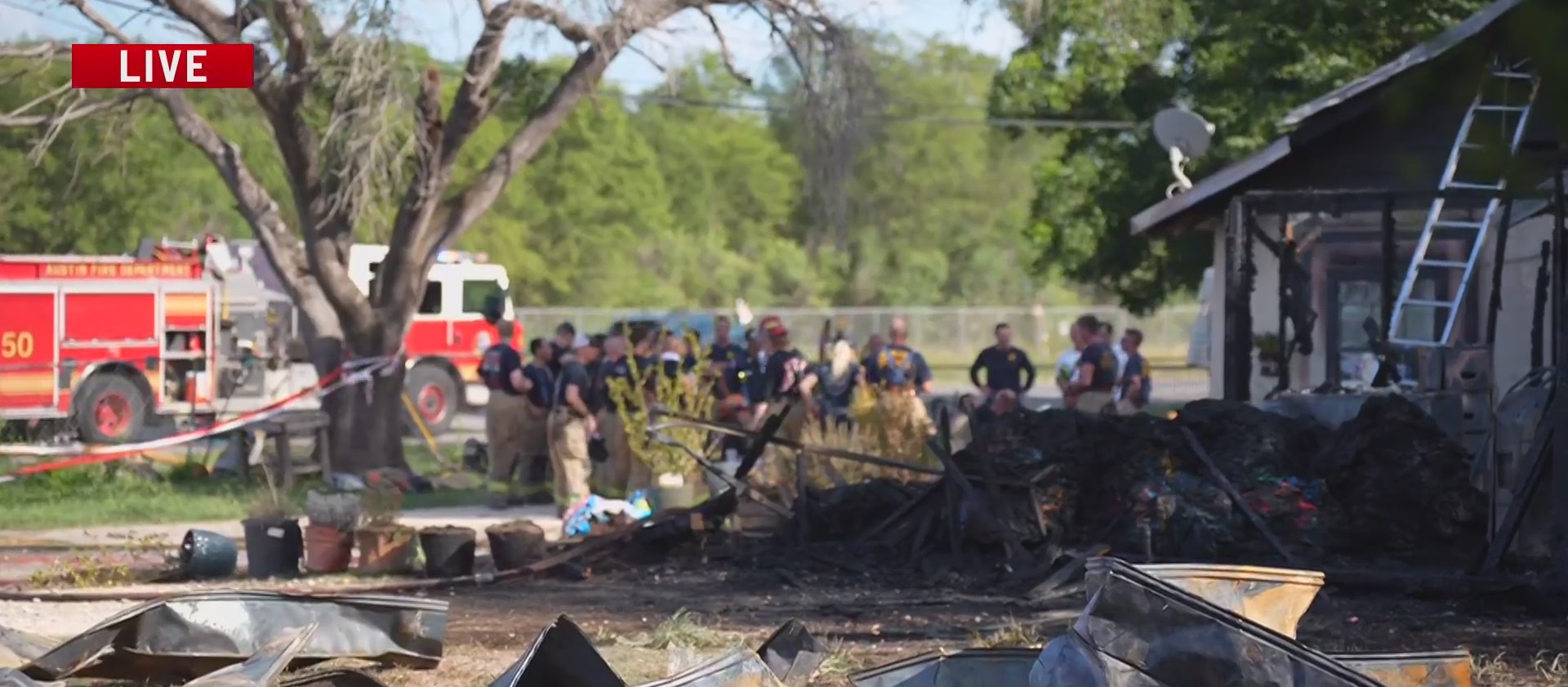 No injuries reported in house fire near US 183 – KXAN Austin