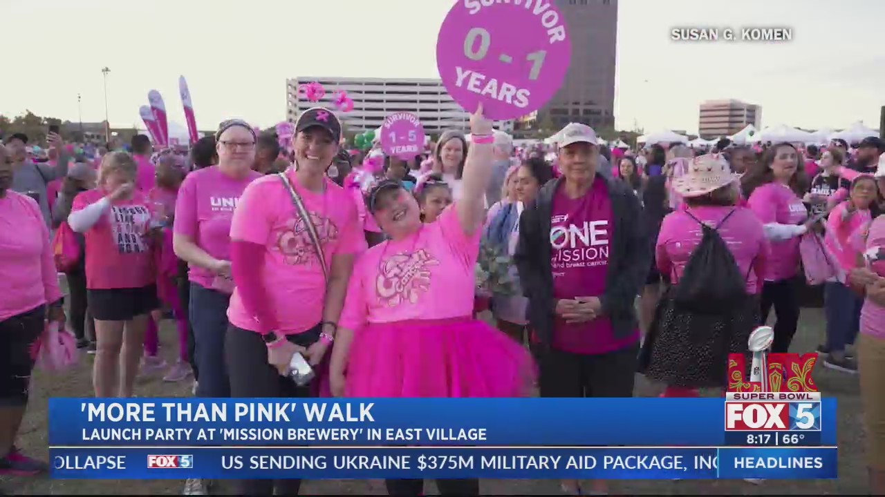 Susan G Komen ‘More Than Pink’ Walk – FOX 5 San Diego & KUSI News