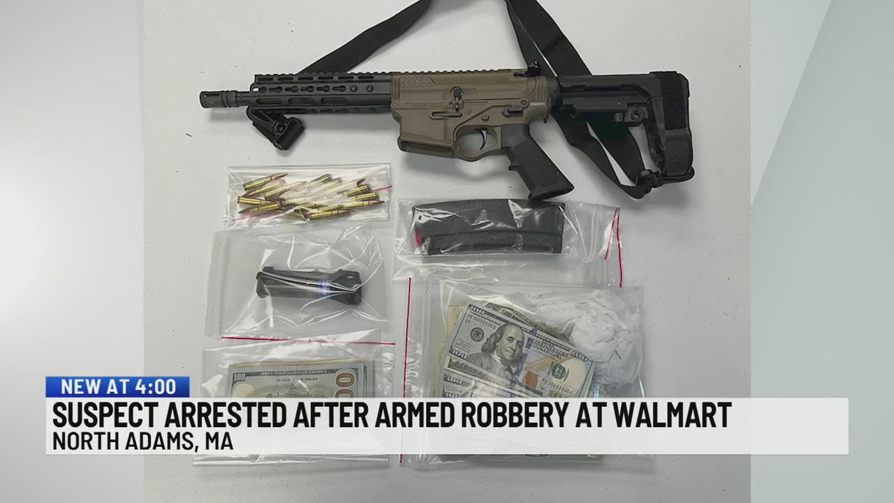 Arrest made after armed robbery at North Adams Walmart – NEWS10 ABC