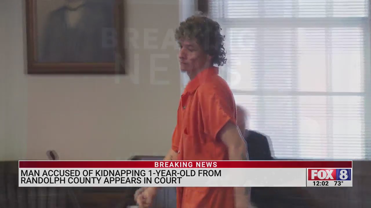 Man accused of kidnapping Triad toddler appears in court – FOX8 WGHP