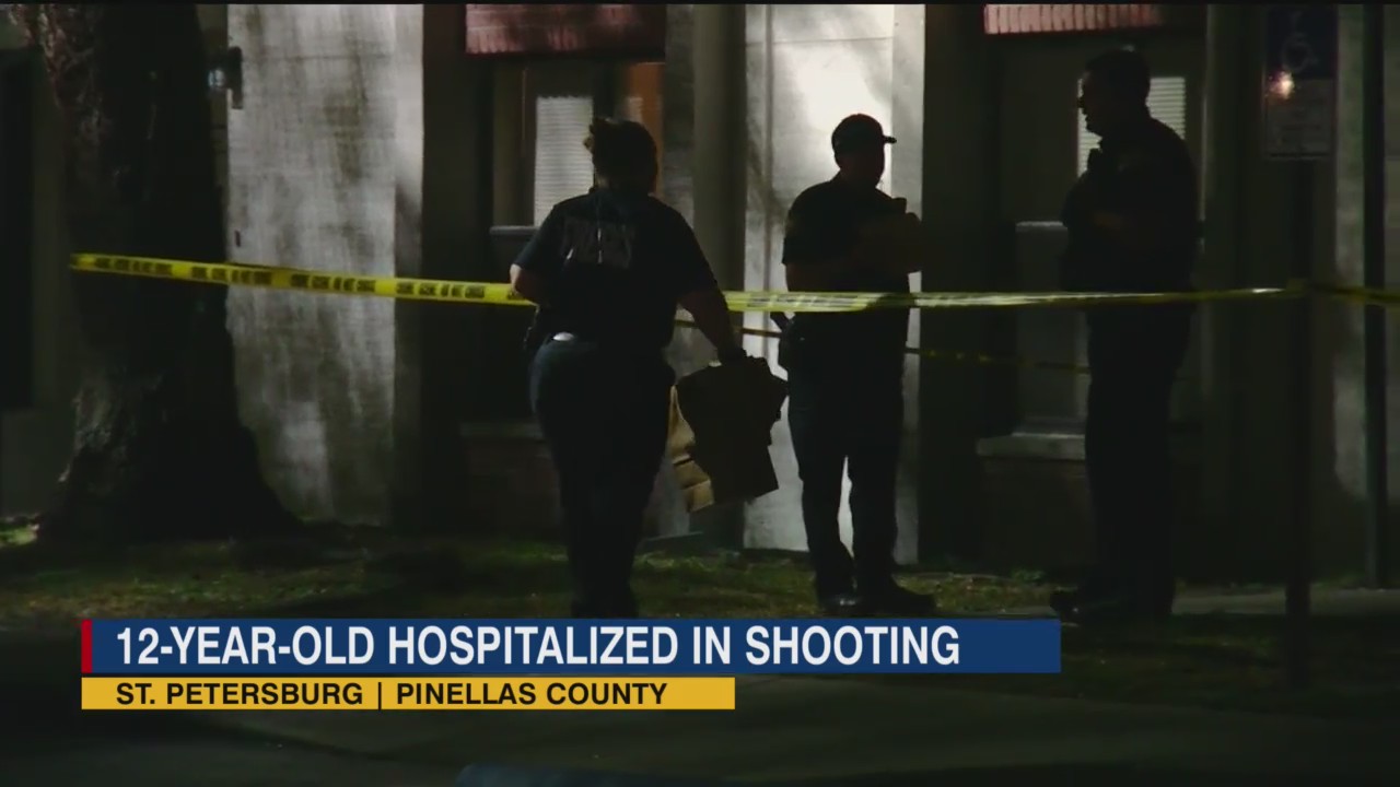 12-year-old hospitalized after accidental shooting at St. Petersburg ...