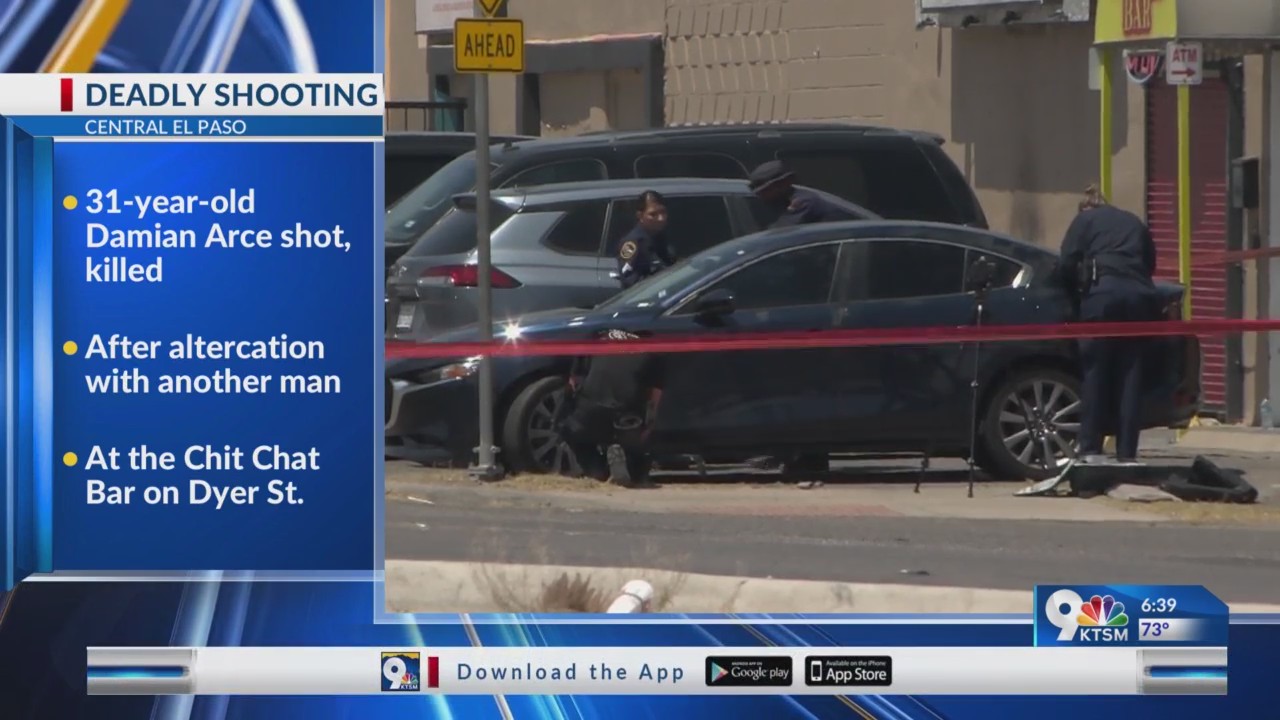 Man shot, killed after altercation outside Central El Paso bar – KTSM 9 ...