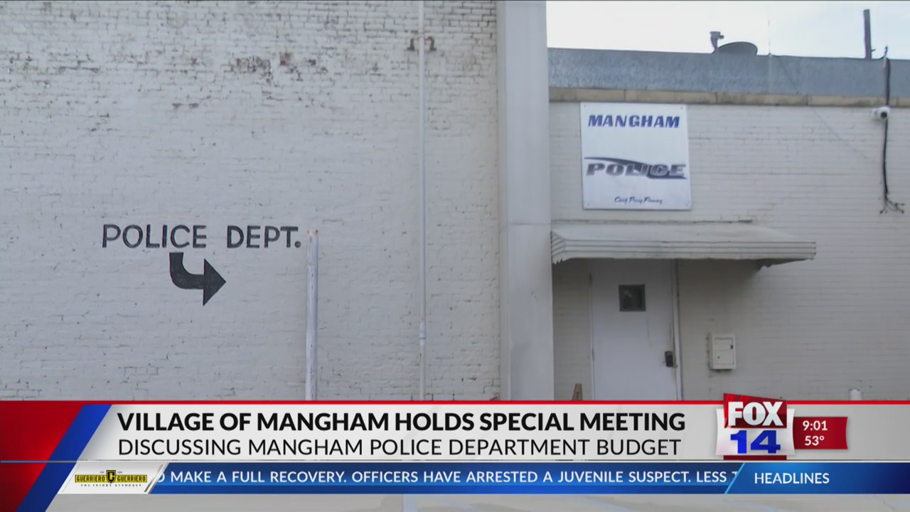 Mangham Police Department nearly three times over budget, village holds ...