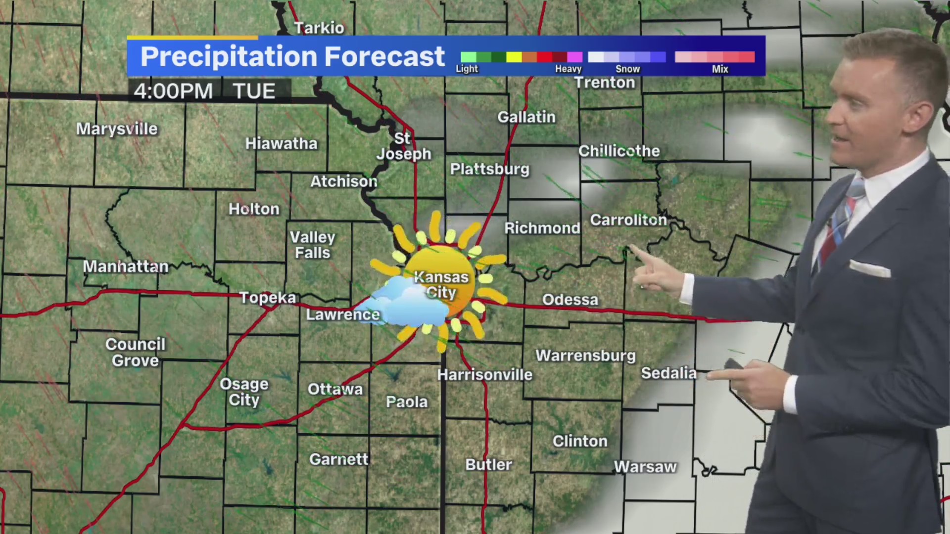 Monday night forecast – FOX 4 Kansas City WDAF-TV | News, Weather, Sports