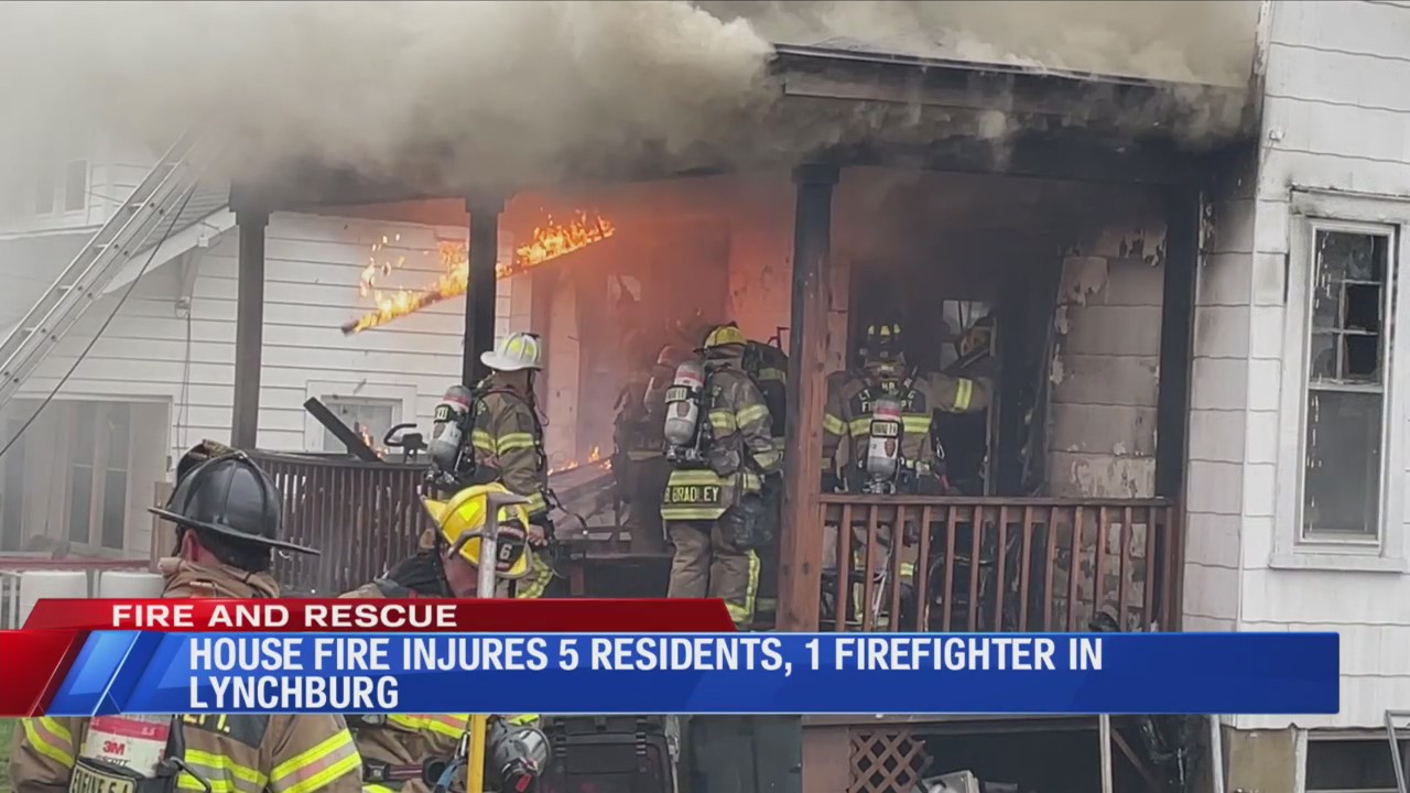 Lynchburg house fire traps two of the five residents, victims ...